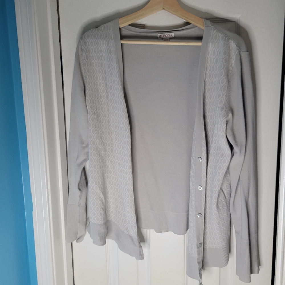 Grau Cardigan